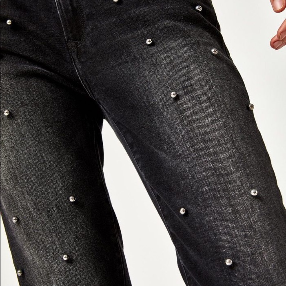 Mavi Jeans Ada Smoke Pearl Boyfriend Cut Size 27 - Picture 5 of 8